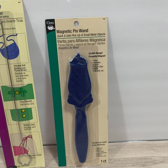 Dritz Magnetic Pin Wand And Loop Turner NOS - Picture 2 of 6